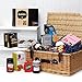 Produktbild Der Albany Luxury Wicker Hamper Korb mit 13 Items - Geschenkideen für Geburtstag, Jubiläum und Corporate