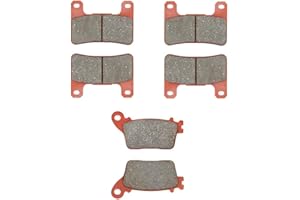 MEXITAL Plaquettes de frein Céramique Avant et Arrière pour ZX 10 R (ZX 1000 J/K) (11-15) GSXR 1000 K9/L (Tokico & Brembo Caliper) (09-14)