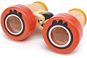 Tender Leaf Toys Safari Fernglas Spielzeug mit Kaleidoskop-Linsen zum Erkunden im Freien für Kinder ab 3 Jahren
