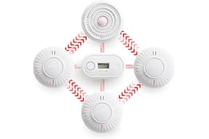 VELTZ Wireless Interlinked Smoke, Heat & Carbon Monoxide Alarm Bundle | Scotland & England Law Compliant | 10 Year Battery Life | CE & BS Certified | LINKD Alarms | UK Phone & Email Support