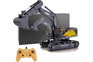 s-idee® S1592 Rc Escavatore a catena telecomandato veicolo da costruzione camion 1:14 Huina 1592