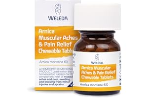 Weleda Arnica 6X Tablets, Homeopathic Medicine for Accident Upset, Natural Remedies for Women & Men by Weleda - 125 Tabs