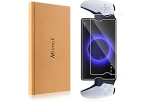 Miimall [2 w 1 folia do Sony Playstation Portal, [szkło hartowane], folia ochronna [Anti-Drapanie], wysoka przejrzystość i czułość, 2 sztuki ekranu do Playstation Portal