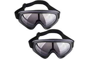 FOKOM 2 PCS Lunettes de Protection Lunettes Tactique Résistance à Fléchette pour Nerf Rival