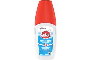 ‎AUTAN Autan Family Care Pumpspray Mückenschutz für die Familie, Repellent, mit Aloe Vera, Travel Essentials, 1er Pack (1 x 100 ml)