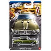 Hot Wheels Silver Series 1:64 Tekli Arabalar - 70 PONTIAC GTO JUDGE GRT01 - JKY13