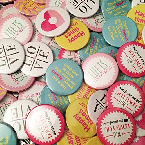 Piercing Blue - 25mm Custom Printed Badges