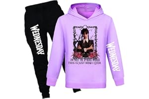 Suyaluoi Amerikanische TV Serie Kinder Hoodies Langarm Pullover Hooded&Pant 2pc Jogging Anzug Jungen Mädchen Tops Sweatshirts