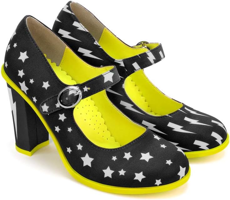 Hot Chocolate Design Chocolaticas Funky Bailarina Mary Jane para Mujeres