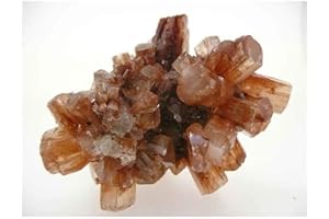 VIVES CORTADA Mineral Import: Aragonito en Bruto Calidad Extra, Belleza energética, Meditación, Amuletos Espirituales - Colgante de Ocasión Boda - Rústico, Espiritual, Boho - Marrón