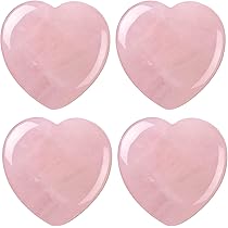 Cristallo Di Quarzo Rosa A Forma Di Cuore - Pietra Guarigione, Decorazione Zen - Foto 13