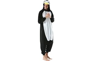 Simzoo Pigiama Animali Adulti Pigiama Costume da Halloween Costume Casual Indossare Strega