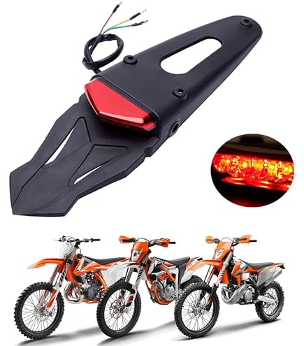Moto Mini Luce Stop Posteriore LED Per Project Moto & Scooter - Lente Rossa Moto Mini Luce Stop Posteriore LED Per Project Moto & Scooter - Lente Rossa