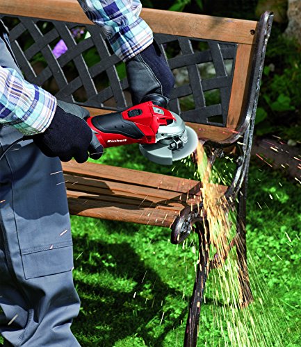 Einhell Winkelschleifer TE-AG 115 (720 W, Scheiben-Ø 115 mm, Schlüssel im Zusatzhandgriff, ohne Trennscheibe) - 8