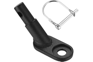 BIEMIAN Fahrradanhänger Kupplung, Fahrrad Anhängerkupplung Fahrrad, Universal Hundeanhänger Fahrrad Anhängerkupplung Kupplung Fahrradanhänger Adapter Zubehör für Kinderwagen Fahrrad,