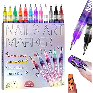 Xiaoyu 6-teiliges Nagel-Set Für Maniküre & Pediküre – Bunt & Praktisch