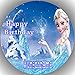 Produktbild Fondant Tortenaufleger Tortenbild Geburtstag Frozen Die Eiskönigin T20