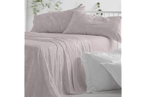 Burrito Blanco | Sábanas de Franela de algodón | Cama de 150cm. (+Medidas Disponibles) | Diseño 575 | Color Nude (150x190/200cm.)