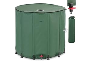 hillvert HT-WT-1000LN Depósito de agua de lluvia plegable - 1000 l
