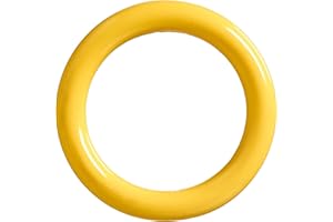 B BEST SPORTING Best Sporting Anillo de buceo de 14 cm, flexible, liso, rojo o amarillo