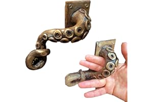 itrimaka Octopus Door Knob Handle - Punk Retro Octopus Tentacle Door Handle - Creature Decorative Resin Door Knocker Figurine