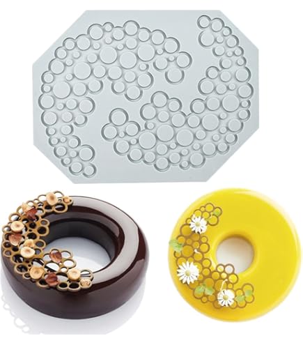 Hart Gevormde Vorm van de Silicone 3D Geometrische Cake - Mousse/Chocoladecakevorm voor Verjaardag