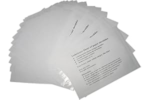‎VANRA VANRA Ölpapier für Aktenvernichter,Shredder-Schmierblätter Shredder-Zubehör Ölblätter für alle Shredder-Typen,12Stück