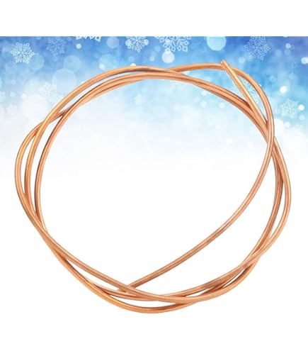 Zachte koperen buis, OD 4 mm x ID, 3 mm, koperen ronde buis, 2 m