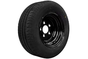 ‎UNITRAILER UNITRAILER Verstärktes Rad für Anhänger LINGLONG REIFEN 195/55 R10C 98/96N FELGE schwarz 6Jx10"H2 5x112 ET:-4