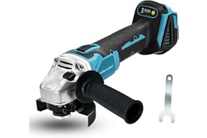SQUAELTIRS Bürstenloser Akku Winkelschleifer,Ersatz für Makita 18V Akku,11000U/min Elektro-Winkelschleifer,125 mm Elektrischer Schleifer,Zum Schneiden, Schleifen & Polieren (Ohne Batterien)