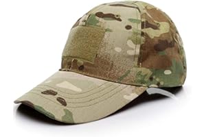 ZENUTA Baseball Cap Camo,Tactical Hat Unisex Army Military Camouflage Cap Men Women Multicam Style Caps for Hunting Fishing Camping Green