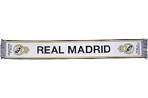 Real Madrid TokyRu Sports Bufanda Telat Nº 30 Licencia de 140x20 cm.