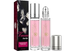 ALLILUYAA Roll-on Facial Contouring Essence zestaw 2 kulkowych perfum dla mężczyzn i kobiet, olejek feromonowy, perfumy dla kobiet, aby przyciągnąć mężczyzn i osiągnąć długotrwałą nutę zapachową