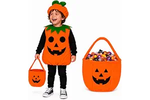 TK Gruppe Timo Klingler Disfraces de Halloween para niños – calabaza, fantasma, esqueleto y murciélago