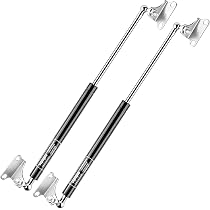 Vepagoo Lot De 2 Vérins à Gaz 580 Mm 890 N - 90 Kg - Support Réglable Pour Couvercle Lourd, Trappe, Portes Et Camions