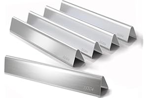 Waltboar 7636 Flavorizer Bars for Weber Spirit E310 E315 & Spirit II E310 E320 E330 Gas Grills;Weber Spirit flavorizer bars;Weber Spirit replacement parts;Weber Grill Parts;Heat plates (5 pcs)