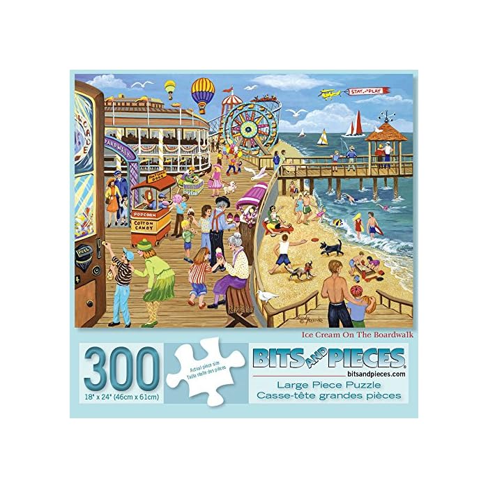 Buy Bits and Pieces 300 Piece Jigsaw Puzzle for Adults Ice Cream On