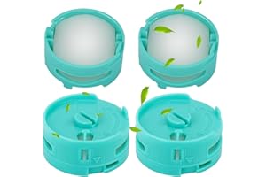 REBIRTHCARE 4 Pack Shark Anti Odour Cartridge, Shark Air Freshener Odor Neutralizer Replacement, Compatible with Shark Vacuum Cleaner HZ3000UKT, IZ400UK, IZ400UKT, IZ420UKT, NZ860UK, NZ860UKT, AZ913UK,AZ913UKT