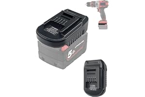 URUN Adapter Konverter für Dewalt für Milwaukee Akku Converter auf für Einhell Elektrowerkzeug, Batterie Adapter für Einhell Elektrowerkzeuge(DM18EIN Nur Adapter)