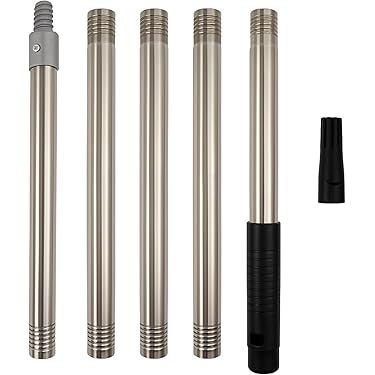 BTOER Paint Brush Extender Paint Roller Extension Pole Clamping Tool Telescopic Rod Paint Handle Tool For Painting The Ceiling - View #6