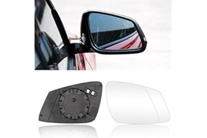 Altsbaos 1PCS Ersatzspiegel Beheizbar Kompatibel mit BMW 1 2 3 4 5 6 7er i3 X1 Spiegelglas F20 F21 F22 F23 F45 F46 F30 F31 F32 F33 F34 F36 F48 F10 F11 F12 F13 F01 F02 F04 F06 F07 (1PCS Rechts)