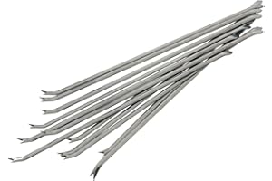 LA BONNE GRAINE Louis Tellier - Juego de 12 Curetas para Cangrejo/Langosta - Tenedores para marisco - Acero Inoxidable Made in France