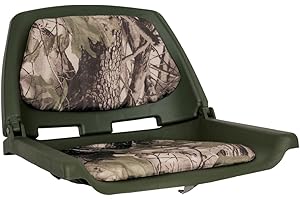 Oceansouth Pescatore Pieghevole Sedile della Barca (Camuffare)