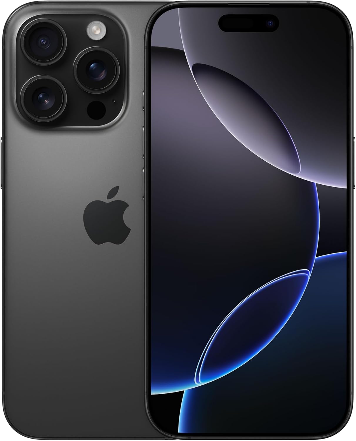Apple iPhone 16 Pro de 256 GB: Smartphone 5G con Control de Cámara, grabación en 4K a 120 f/s con Dolby Vision y un Gran Salto en autonomía. Compatible con los AirPods; Titanio Negro