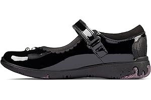 Clarks Sea Shimmer K Girls School Shoes