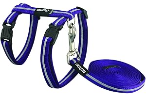 Rogz Catz Alleycat Lead and Harness, Purple