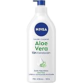 NIVEA Aloe Vera Body Lotion (1 x 620 ml), Body Refreshing Lotion for 72 Hours of Deep Hydration, Moisturizing Lotion with Alo