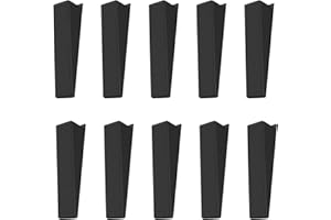 BEHAHAI 10 Pcs Plastic Noise Stoppers - Levelling Wedges for Rattling Fences