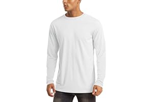 MAGCOMSEN Men's Sun UV Protection Shirts UPF 50+ Outdoor Long Sleeve Casual Lightweight T-shirt
