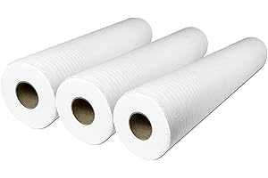 MUNTRADE Papel Camilla Spunlace (60 cm x 40 m) | Rollo Papel Camilla Masaje Tejido no Tejido (3 Rollos)
